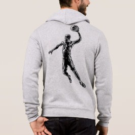 Moletom Jogador de basquete Slam Dunk Dark Design