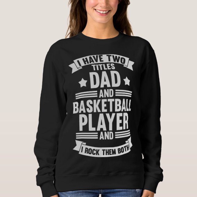 Moletom Jogador de basquetebol Pai (Frente)