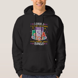 Moletom Jogador de Bingo Desculpe Não Estava Ouvindo Estav