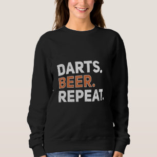 Moletom Jogador De Cota Darts Repetit Beer Repetit E Beer