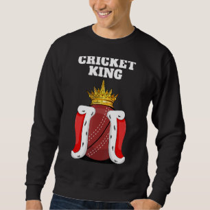 Moletom Jogador de críquete do Cricket King Mens