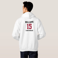 Jogador de Esportes Vermelho e Preto