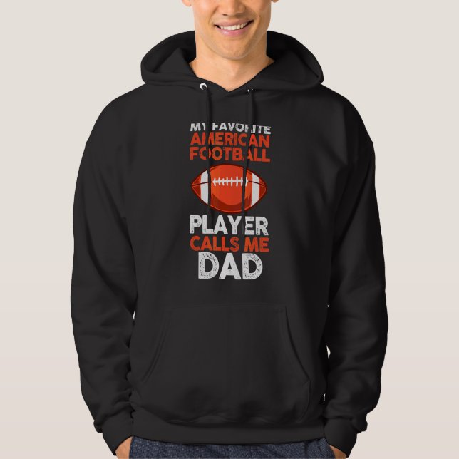 Moletom Jogador de futebol americano do Pai Son (Frente)