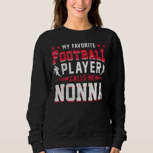 Moletom Jogador de futebol americano Fan-American Nonna Fu