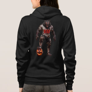 Moletom Jogador de Futebol Lobisomem Arte de Terror de Hal