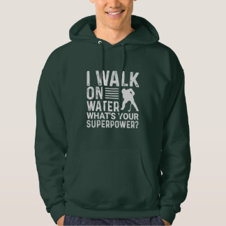 Moletom Jogador de Hóquei I Walk on Water