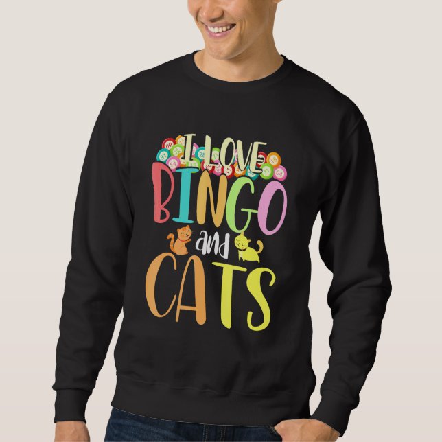 Moletom Jogador de Loteria Gambor Gato Bingo Animal (Frente)