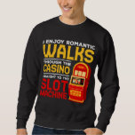 Moletom Jogador De Máquinas De Slot Funny Casino Jogo Humo<br><div class="desc">Engraçado citação de Gambler para o amante do Casino. O Jogador Da Máquina Funny Casino Gambling Humor.</div>