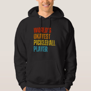 Moletom Jogador de Pickleball mais Okayer do Mundo