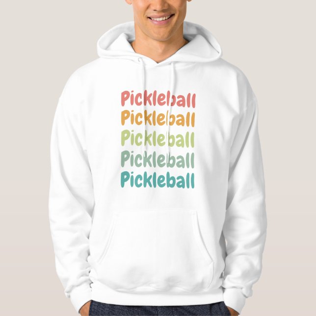 Moletom Jogador de Pickleball Retro (Frente)
