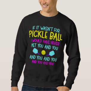 Moletom Jogador de piclebol Engraçado