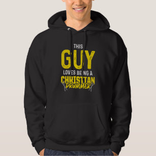 Moletom Jogador de Tambor do Culto da Igreja Drummer Crist