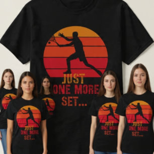 Moletom Jogador de Tênis Retro Mais Um Set