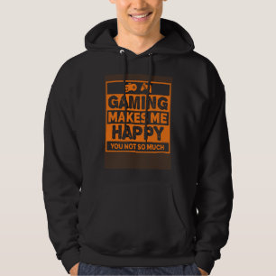 Moletom Jogador de Vídeo Games Jogos Me Fazem Feliz