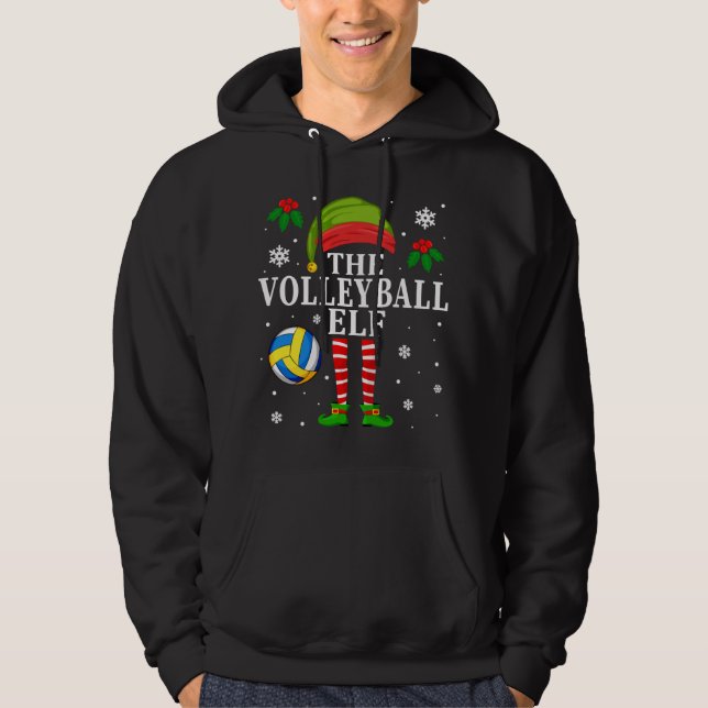 Moletom Jogador De Voleibol Que Combina Com Chri (Frente)