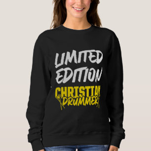 Moletom Jogador do Tambor do Culto da Igreja Drummer Crist