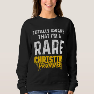 Moletom Jogador do Tambor do Culto da Igreja Drummer Crist