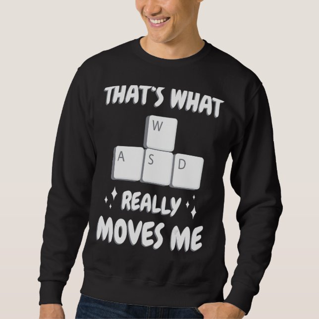 Moletom Jogador É isso que realmente me move Gaming (Frente)