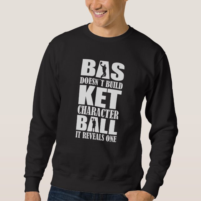 Moletom Jogadores de Basquete Equipe de Basquete Gráfico E (Frente)