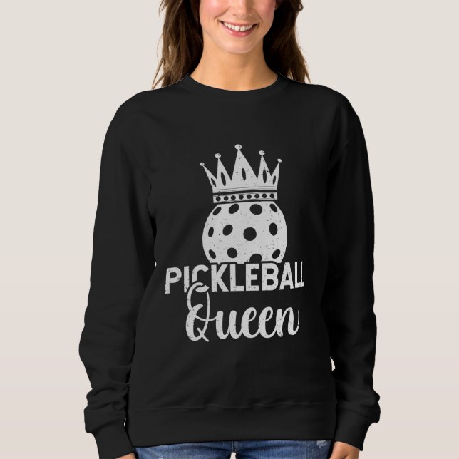 Moletom Jogadores de Paddleball Queen Racket Esportivos (Frente)