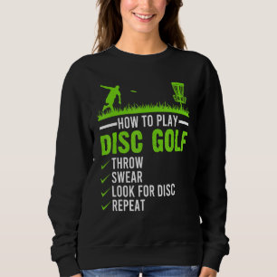 Moletom Jogando disco Golf Disco Frisbee Golfer Humor Golf