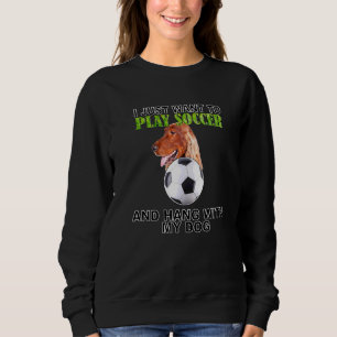 Moletom Jogar Futebol Hang W Dog Irish Setter