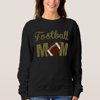 Moletom Jogo da Família de Mãe de Futebol Americano Leopar