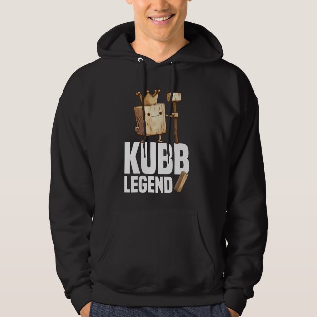 Moletom Jogo da Lenda do Kubb Viking Chess Game Set Kubb (Frente)