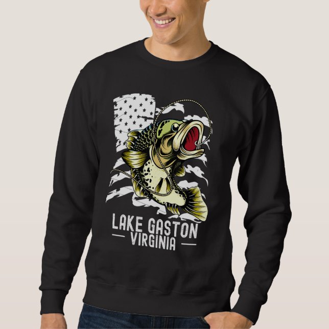 Moletom Jogo de Bass Pesca Desportivo Lago Gaston Vir (Frente)