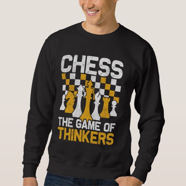 Moletom Jogo do Conselho Chess Lover Chess Player (Frente)