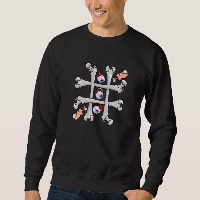 Moletom Jogo Halloween Bones (Frente)