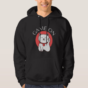 Moletom Jogo Japonês Sobre Charme De Gato - Homens De Bom