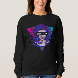 Moletom Jogo Sobre Medusa Indie Alt Aestética Vaporwave Eb