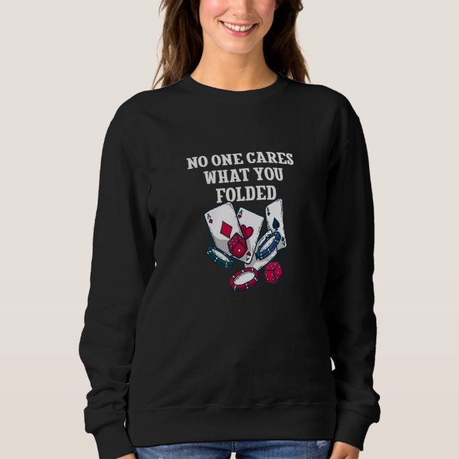 Moletom Jogos de Jogo do Texas Holdem Poker 36 (Frente)