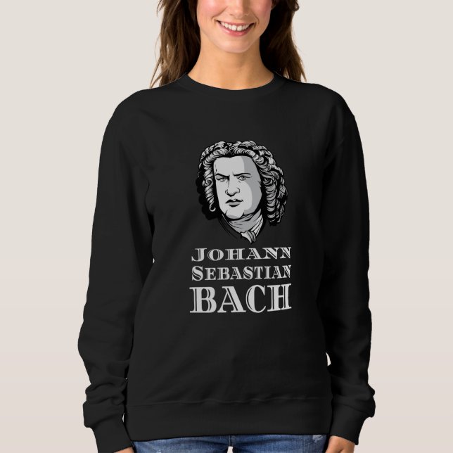 Moletom Johann Sebastian Bach Portrait (Frente)
