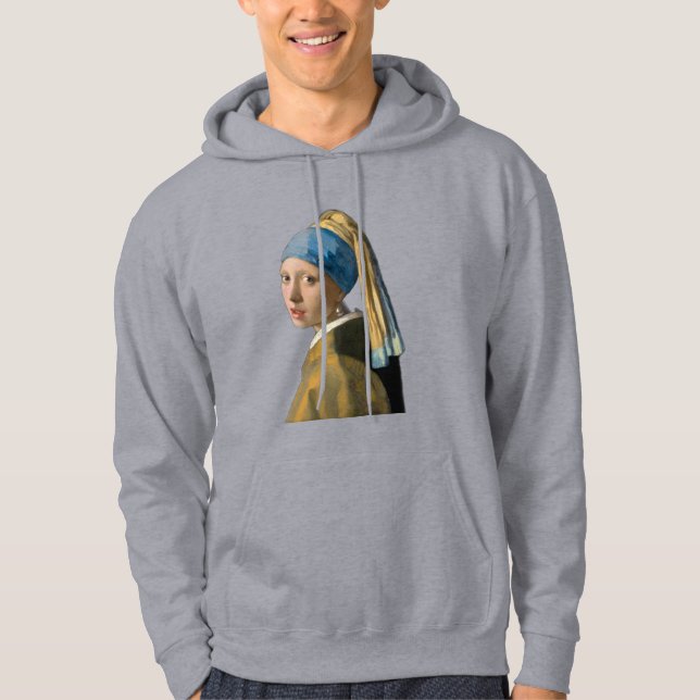 Moletom Johannes Vermeer - Rapariga com um Ouriço de Pérol (Frente)