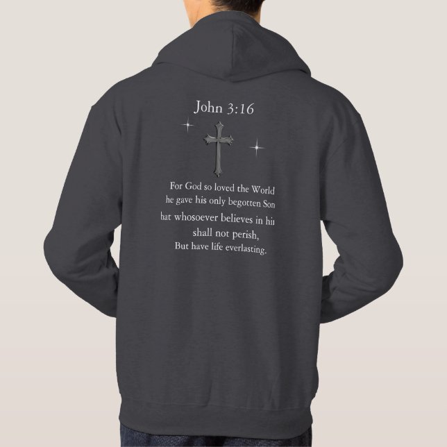 Moletom John 3:16 (Verso)