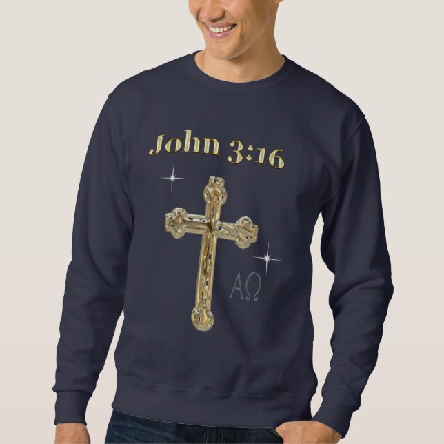 Moletom John 3:16 (Frente)