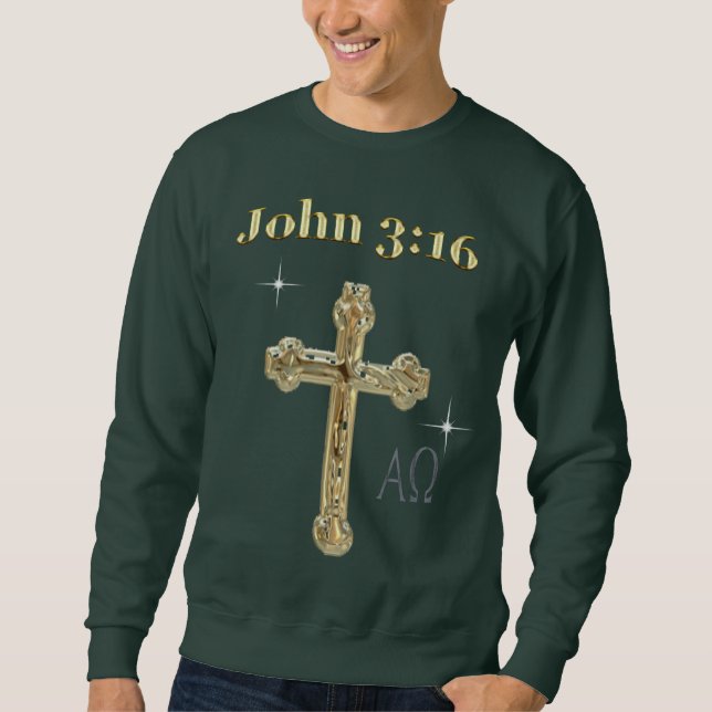 Moletom John 3:16 (Frente)