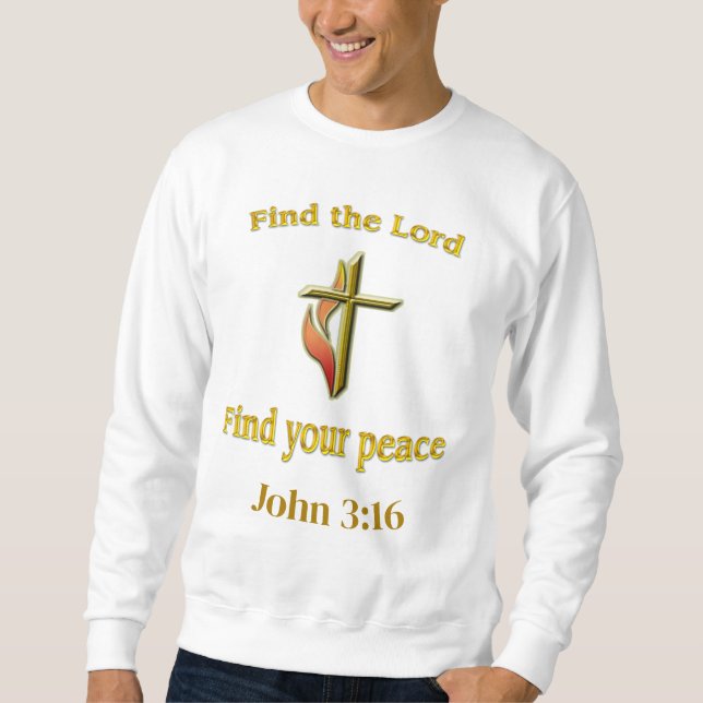 Moletom John 3:16 (Frente)