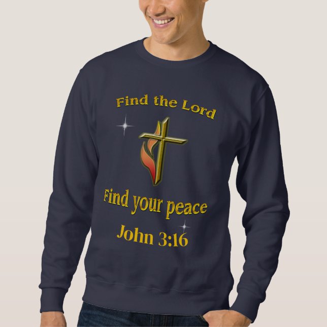 Moletom John 3:16 (Frente)