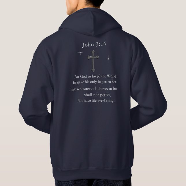 Moletom John 3:16 (Verso)