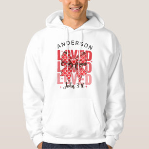 Moletom John 3:16: O Elegante Namorados do Amor Personaliz