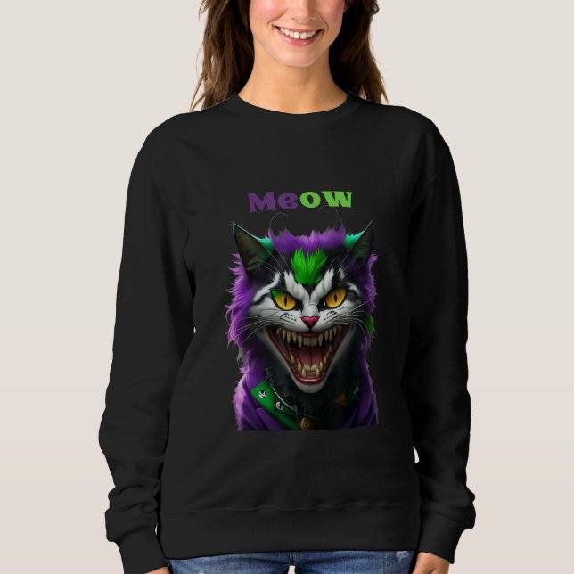 Moletom Joker Cat Tote (Frente)