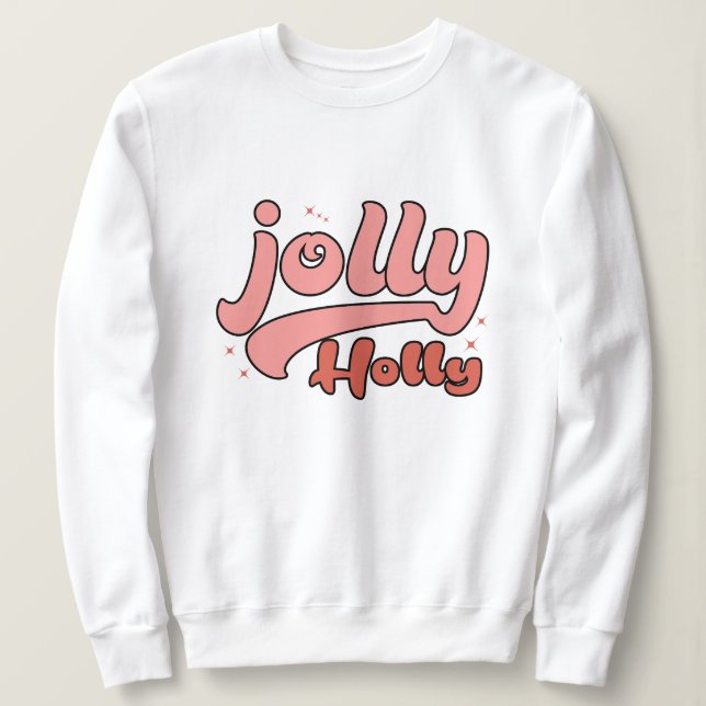 Moletom Jolly Holly Natal (Frente do Design)