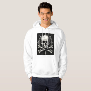 Moletom Jolly Roger Vintage Skull & Bones Unisex