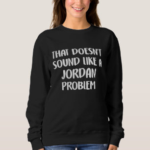 Moletom JORDAN Personalizado Flower Girls JORDAN Nome