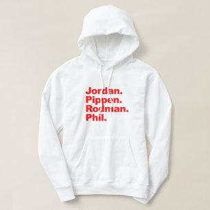 Moletom Jordan Pippen Rodman Phil Hoodie