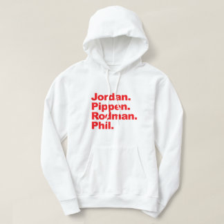 Moletom Jordan Pippen Rodman Phil Hoodie