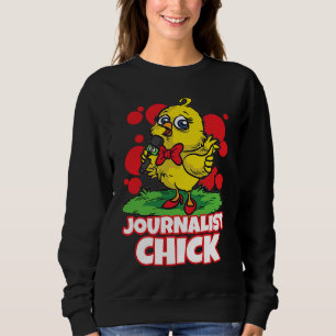 Moletom Jornalista Frango Jornalismo Notícias Repórter